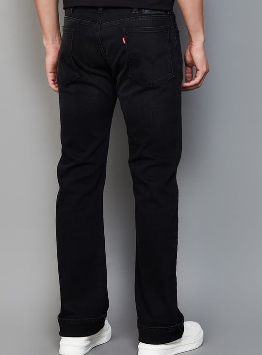 LEVI'S Darkwashed 517 Bootcut Jeans | Black