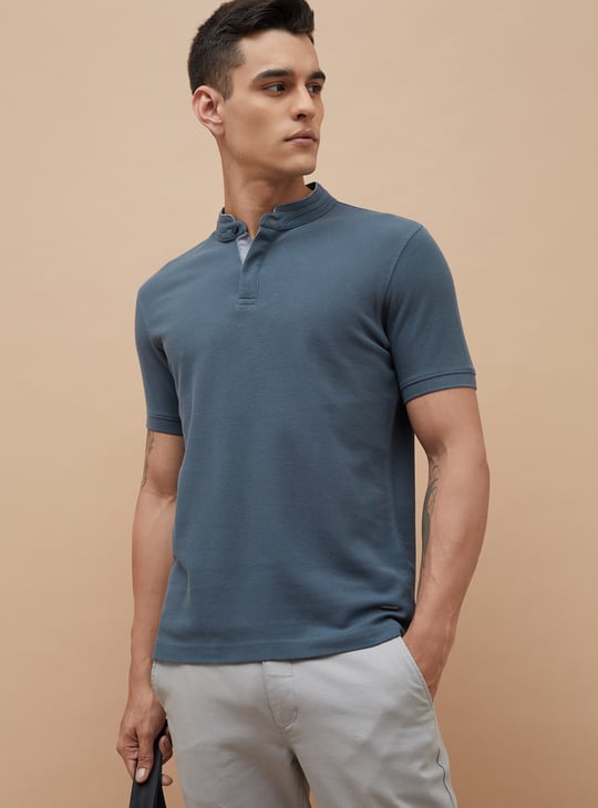 CODE Solid Polo T-shirt