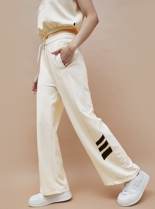 KAPPA Striped Wide Leg Track Pants