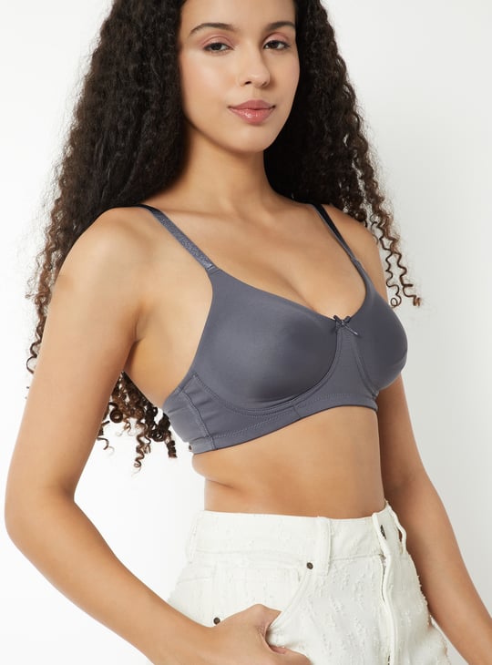 Women Solid Soft Cup T-shirt Bra - Pack of 2
