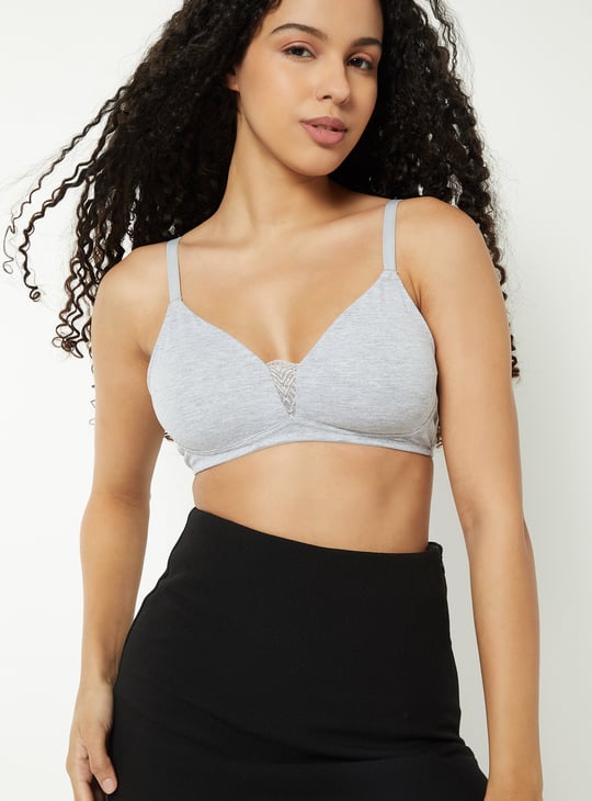 Women Solid Soft Cup T-shirt Bra - Pack of 2