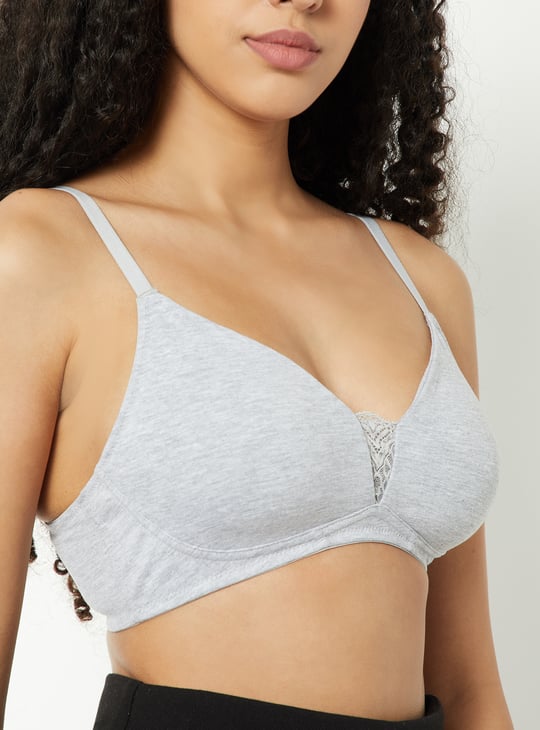 Women Solid Soft Cup T-shirt Bra - Pack of 2