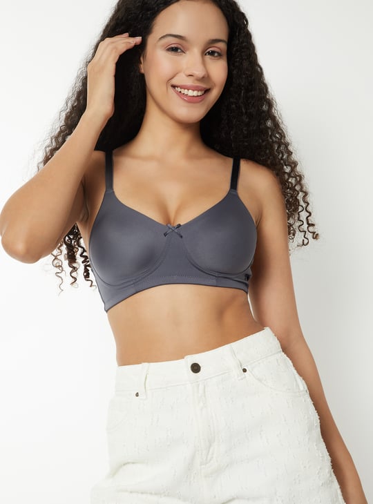 Women Solid Soft Cup T-shirt Bra - Pack of 2