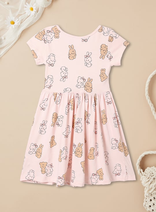 Girls Printed Dress - Pack of 2