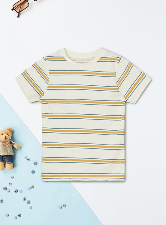Boys Striped T-shirts - Pack of 2