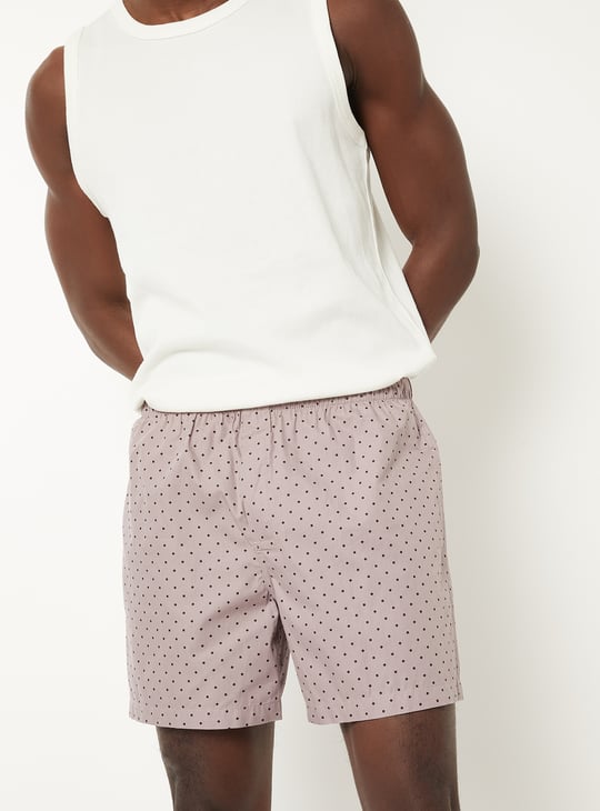 Men Printed Boxers - Pack of 2