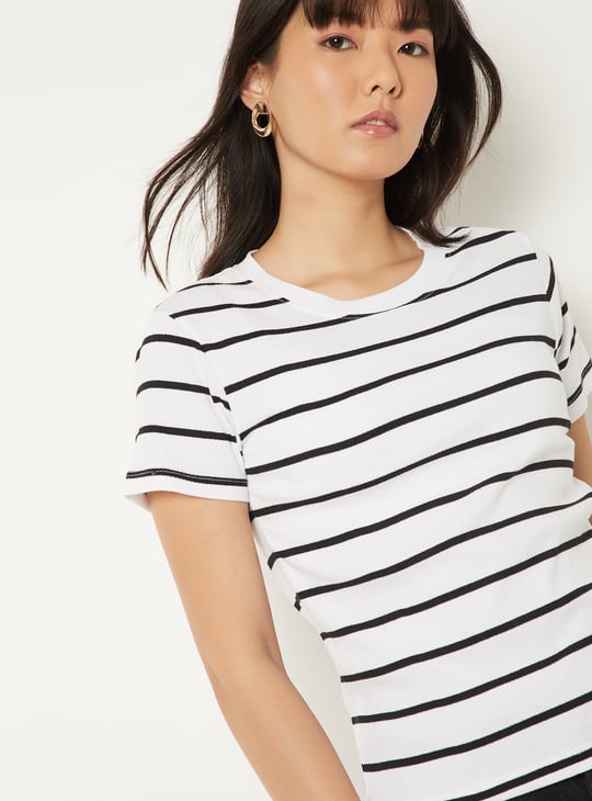 Women Striped T-shirt