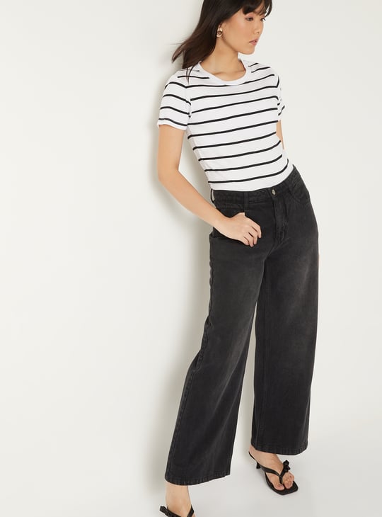 Women Striped T-shirt