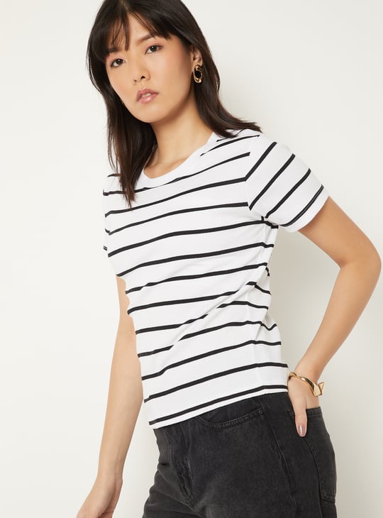 Women Striped T-shirt