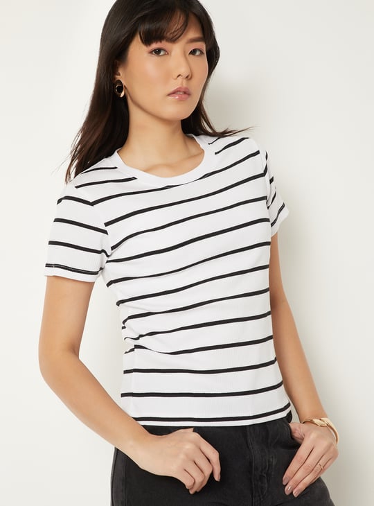 Women Striped T-shirt