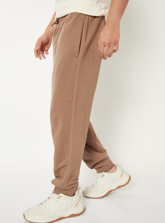 Men Solid Athleisure Joggers