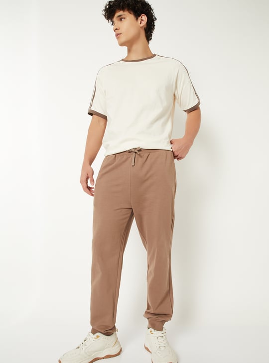 Men Solid Athleisure Joggers