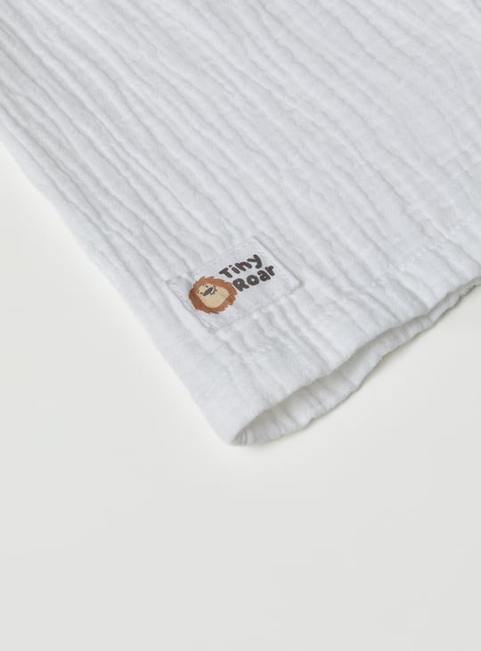 Boys Textured Resort Shirt