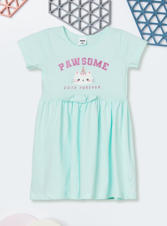 Girls Printed Dress