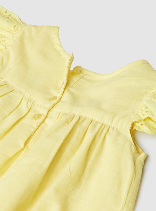 Girls Schiffili Embroidered Top