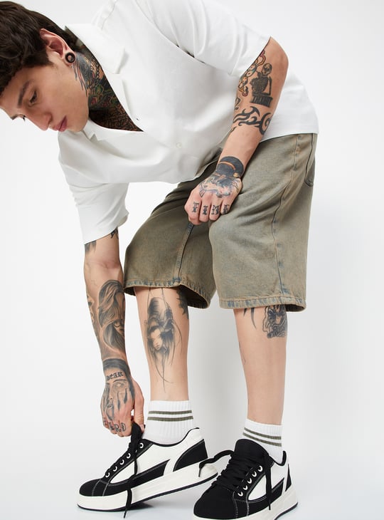 Men Colourblocked Sneakers