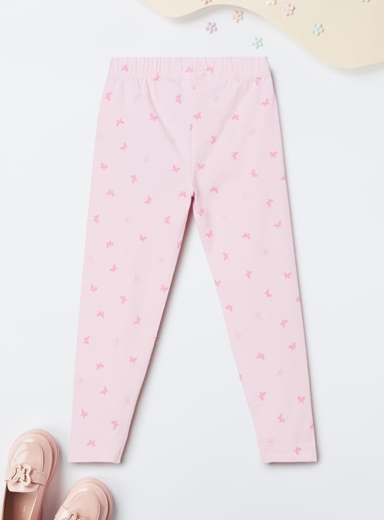 Girls Printed Leggings