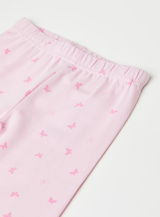 Girls Printed Leggings