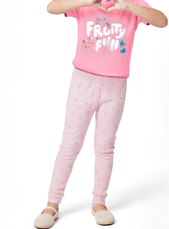 Girls Printed Leggings