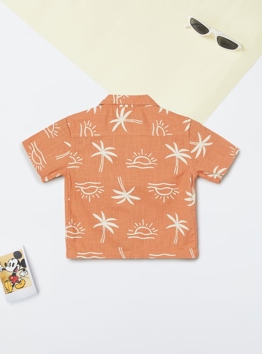 Boys Printed Resort Shirt