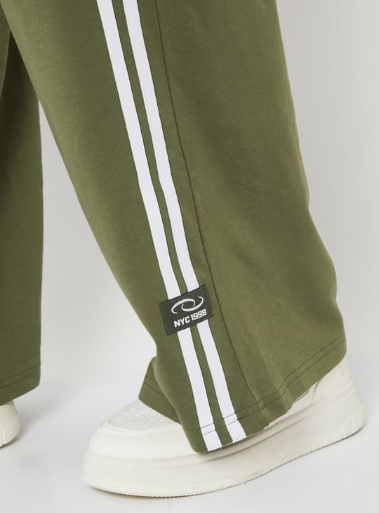 Women Side Striped Sports Track Pants