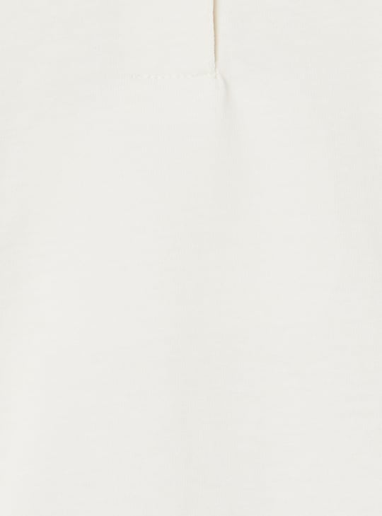 Girls Ribbed Pinafore Dress with Top