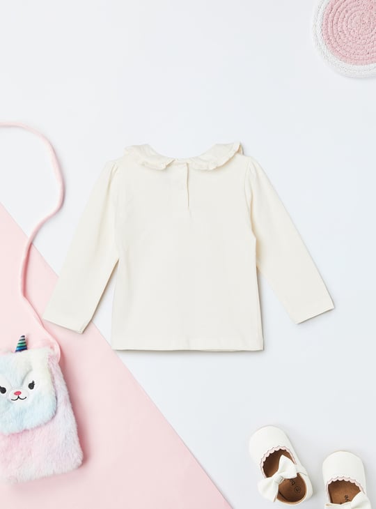 Girls Ribbed Pinafore Dress with Top