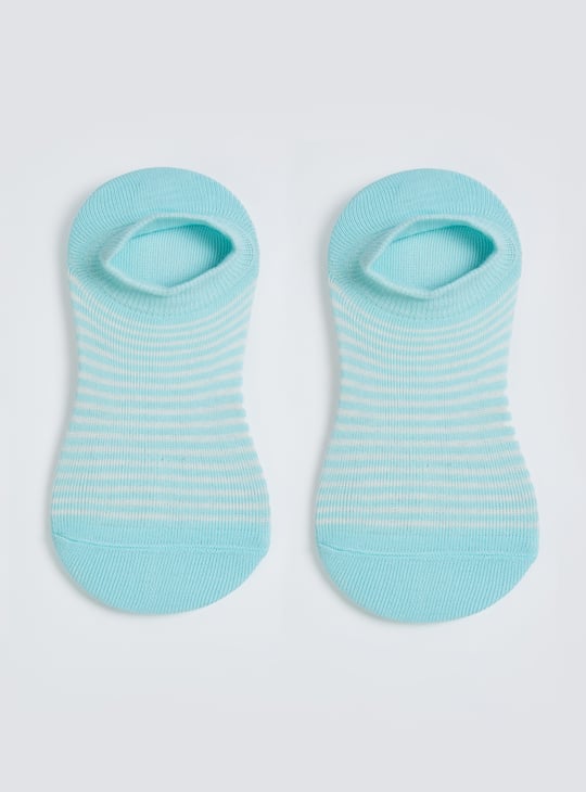 Women Striped Ankle-length Socks - Pack of 3