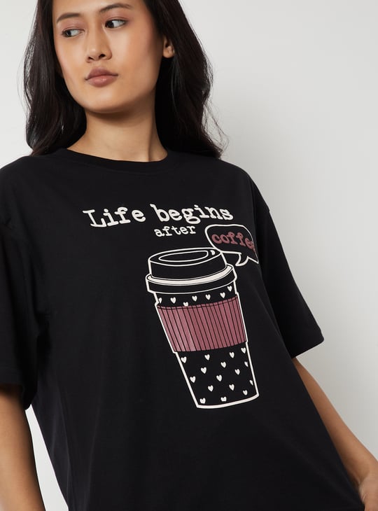 Women Printed PJ Set
