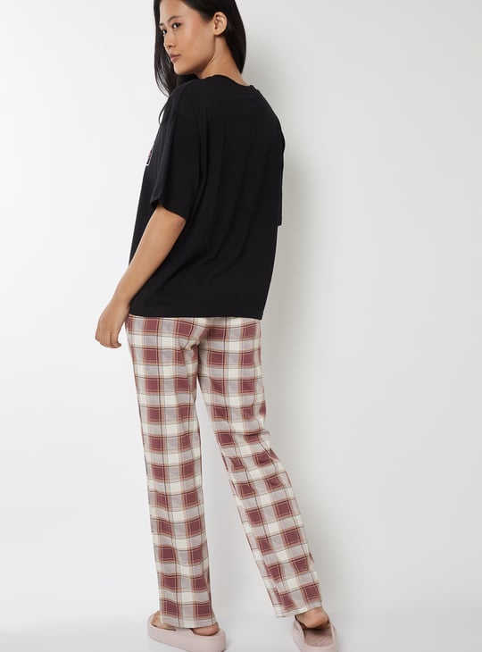 Women Printed PJ Set