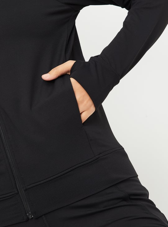 Women Solid Sports Jacket