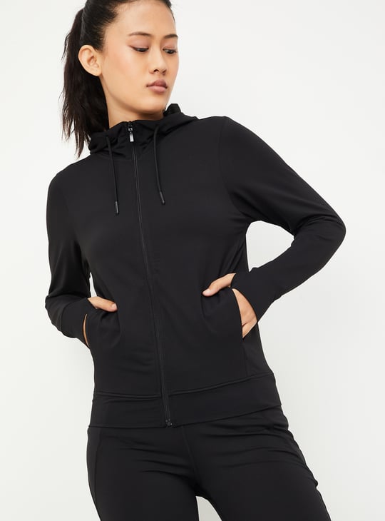 Women Solid Sports Jacket