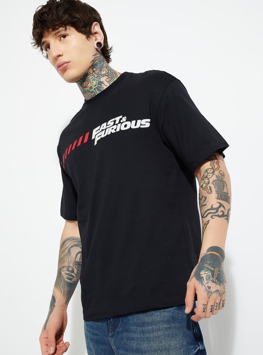 URB_N Men Fast and Furious Printed T-shirt | Printed