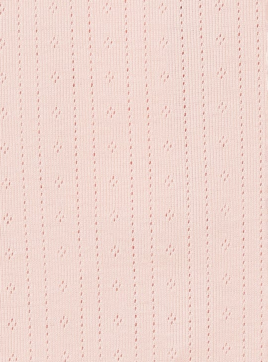 Girls Knit Polo T-shirt