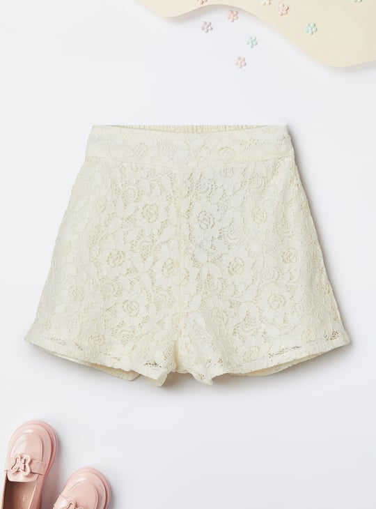 Girls Lace Shorts