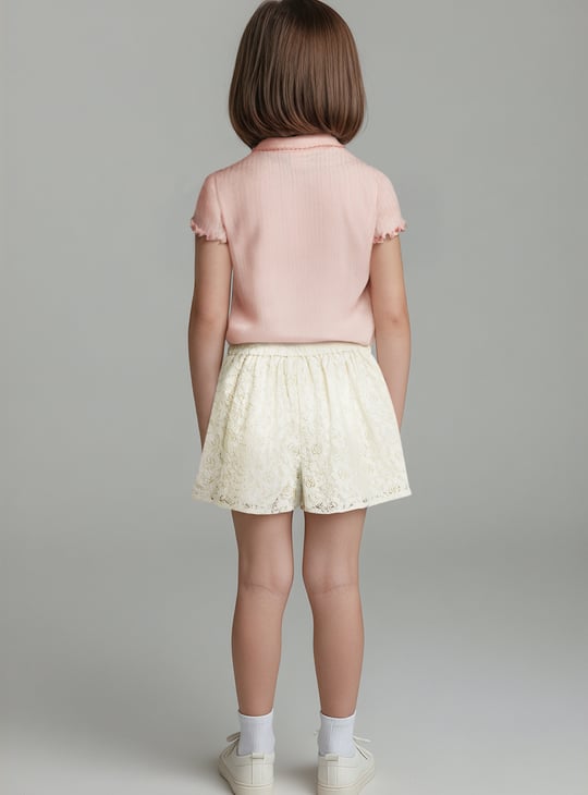 Girls Lace Shorts