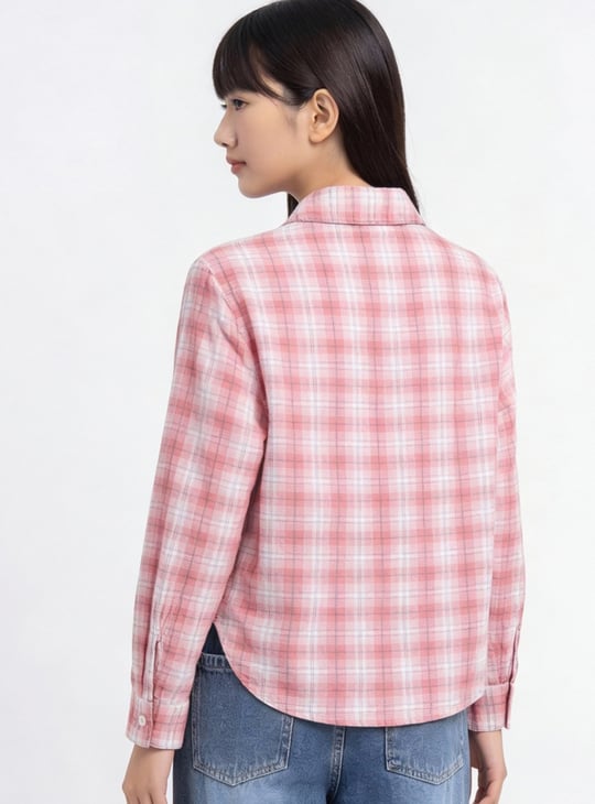 Girls Checked Shirt