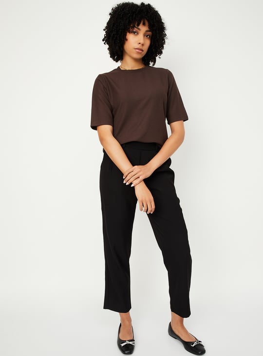 Women Ribbed T-shirt