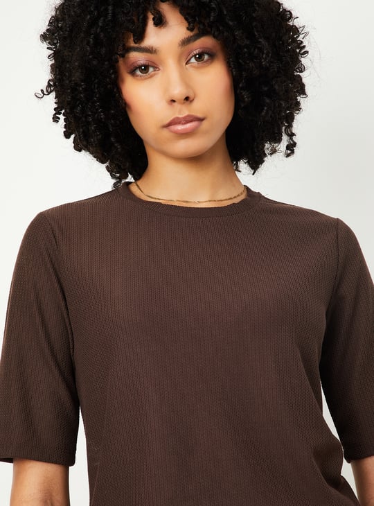 Women Ribbed T-shirt