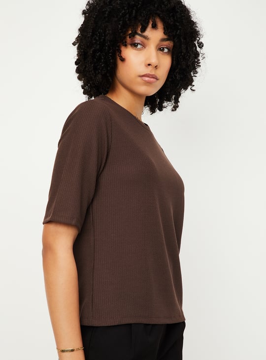 Women Ribbed T-shirt