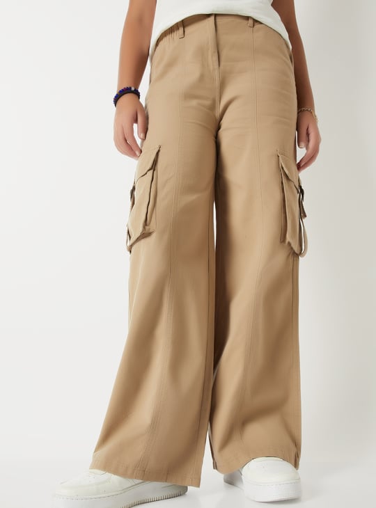 Girls Relaxed Fit Cargo Trousers