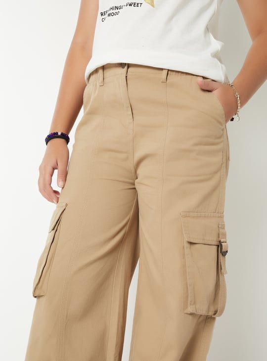Girls Relaxed Fit Cargo Trousers
