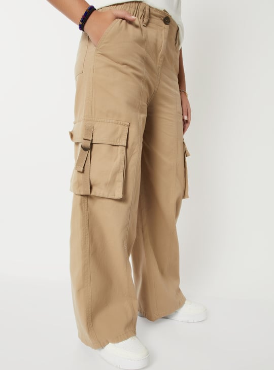 Girls Relaxed Fit Cargo Trousers