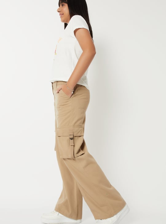 Girls Relaxed Fit Cargo Trousers