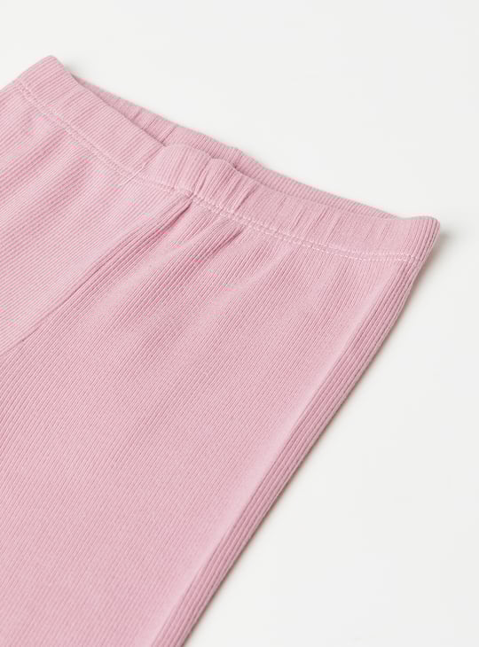 Girls Textured Leggings