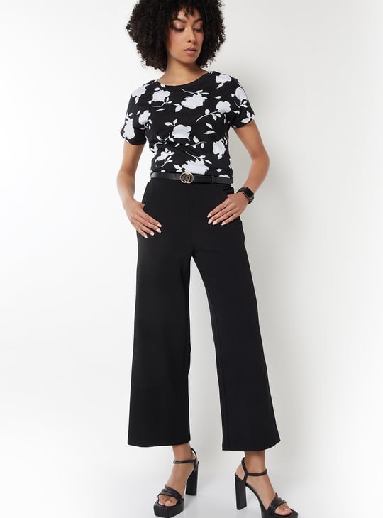 Women Floral Print T-shirt