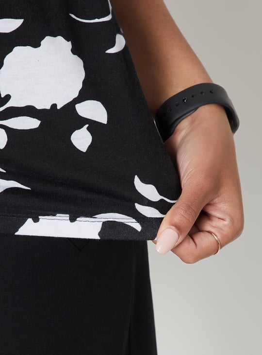 Women Floral Print T-shirt