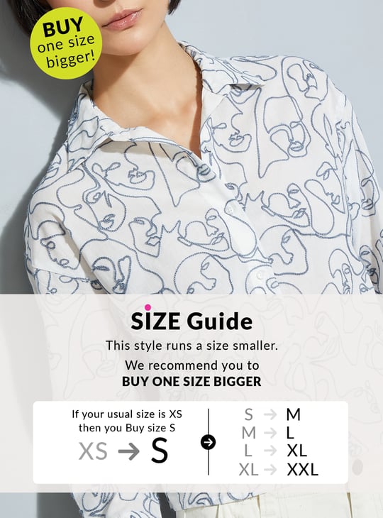 ALAYA F x URB_N Women Embroidered Crop Shirt