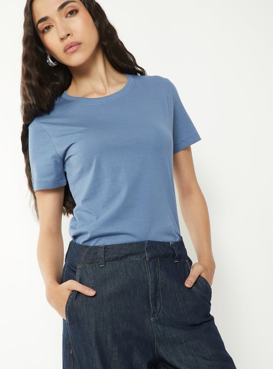 Women Solid T-shirt