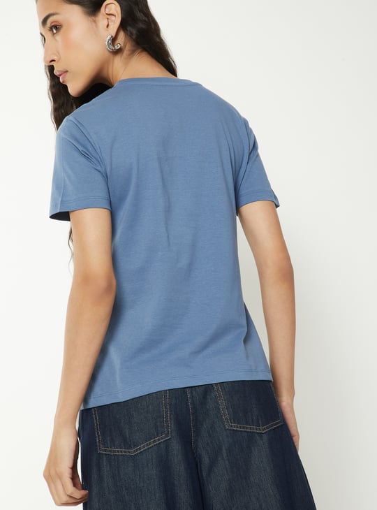 Women Solid T-shirt